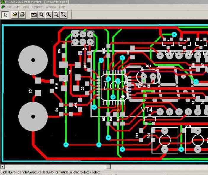 P-CAD2006 Working Interface