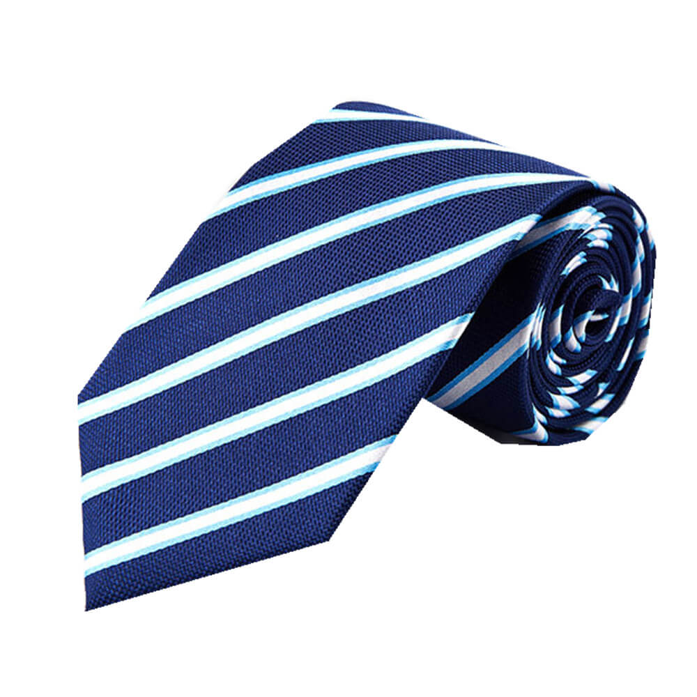 Mulberry Silk Tie Blue Men's Business Necktie S13 - Olinapcb
