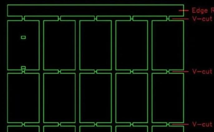 Hollow connecting strip